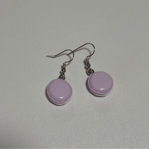 Lavender Macaron Earrings